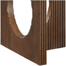  Color_Walnut -- Rivas 94" Walnut Wood And Veneer Dining Table IMAGE 5