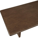  Color_Walnut -- Rivas 94" Walnut Wood And Veneer Dining Table IMAGE 6