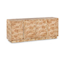  Meridian Cyrus Natural Burl Wood Sideboard / Buffet IMAGE 1