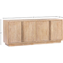  Meridian Cyrus Natural Burl Wood Sideboard / Buffet IMAGE 12