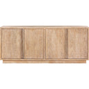  Meridian Cyrus Natural Burl Wood Sideboard / Buffet IMAGE 3