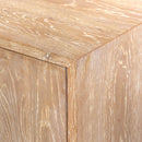  Meridian Cyrus Natural Burl Wood Sideboard / Buffet IMAGE 8