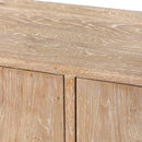  Meridian Cyrus Natural Burl Wood Sideboard / Buffet IMAGE 9