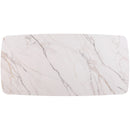 Meridian Niya White Dining Table IMAGE 4