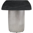  Meridian Niya 71" Black Sintered Stone Top And Steel Base Dining Table IMAGE 4