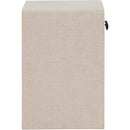  Color_Black/ Cream -- Meridian Medley 1 Drawer Nightstand IMAGE 4