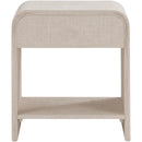  Color_Black/ Cream -- Meridian Medley 1 Drawer Nightstand IMAGE 6