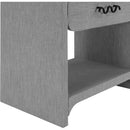 Color_Grey -- Medley Grey Linen Textured End / Side Table IMAGE 8