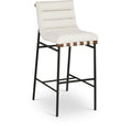  Color_Cream -- Meridian Burke Pub Height Stool IMAGE 1