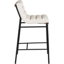  Color_Cream -- Meridian Burke Pub Height Stool IMAGE 4