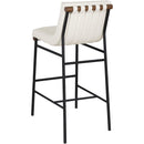  Color_Cream -- Meridian Burke Pub Height Stool IMAGE 6