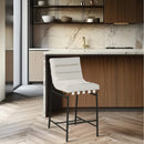  Color_Cream -- Meridian Burke Counter Height Stool IMAGE 2