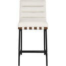  Color_Cream -- Meridian Burke Counter Height Stool IMAGE 3