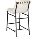  Color_Cream -- Meridian Burke Counter Height Stool IMAGE 6