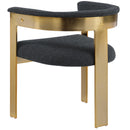  Color_Black/ Gold -- Meridian Romeo Dining Chair IMAGE 6