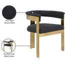  Color_Black/ Gold -- Meridian Romeo Dining Chair IMAGE 9
