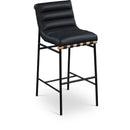  Color_Black -- Meridian Burke Pub Height Stool IMAGE 1