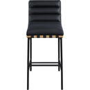  Color_Black -- Meridian Burke Pub Height Stool IMAGE 3
