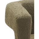  Color_Olive -- Athena Olive Green Boucle Fabric Upholstered Accent / Dining Chair IMAGE 8