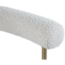  Color_Cream -- Blake Cream Boucle Fabric Upholstered Dining Chair IMAGE 7