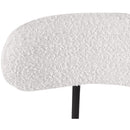  Color_Black/ Cream -- Beacon Cream Boucle Fabric Upholstered Counter Stool IMAGE 7