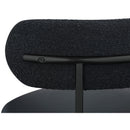 Meridian Beacon Black Vegan Leather Seat Stool IMAGE 7