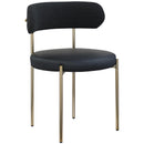  Color_Black/ Brass -- Meridian Beacon Dining Chair IMAGE 1