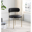  Color_Black/ Brass -- Meridian Beacon Dining Chair IMAGE 2