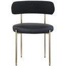  Color_Black/ Brass -- Meridian Beacon Dining Chair IMAGE 4