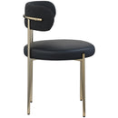  Color_Black/ Brass -- Meridian Beacon Dining Chair IMAGE 5