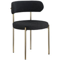  Color_Black/ Brass -- Meridian Beacon Dining Chair IMAGE 1