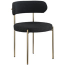  Color_Black/ Brass -- Meridian Beacon Dining Chair IMAGE 1