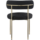  Color_Black/ Brass -- Meridian Beacon Dining Chair IMAGE 3