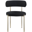  Color_Black/ Brass -- Meridian Beacon Dining Chair IMAGE 4