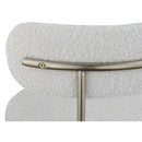  Color_Cream -- Beacon Cream Boucle Fabric Upholstered Dining Chair IMAGE 7