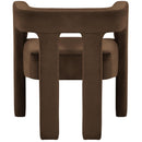 Meridian Athena Brown Velvet Dining Chair IMAGE 3