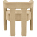  Color_Camel -- Athena Camel Velvet Upholstered Dining Chair IMAGE 3