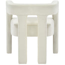  Color_Cream -- Athena Cream Velvet Upholstered Dining Chair IMAGE 3