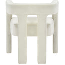 Meridian Athena Cream Velvet Dining Chair IMAGE 3
