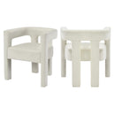  Color_Cream -- Athena Cream Velvet Upholstered Dining Chair IMAGE 7