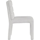  Color_Cream -- Kai Cream Boucle Fabric Upholstered Dining Chair IMAGE 4