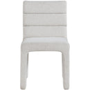  Color_Cream -- Kai Cream Boucle Fabric Upholstered Dining Chair IMAGE 5