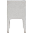  Color_Cream -- Kai Cream Boucle Fabric Upholstered Dining Chair IMAGE 6