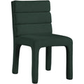  Color_Green -- Kai Green Boucle Fabric Upholstered Dining Chair IMAGE 1