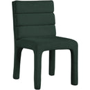  Color_Green -- Kai Green Boucle Fabric Upholstered Dining Chair IMAGE 1