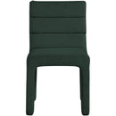 Color_Green -- Kai Green Boucle Fabric Upholstered Dining Chair IMAGE 5