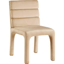  Color_Camel -- Kai Camel Velvet Upholstered Dining Chair IMAGE 1