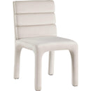  Color_Cream -- Kai Cream Velvet Upholstered Dining Chair IMAGE 1