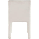  Color_Cream -- Kai Cream Velvet Upholstered Dining Chair IMAGE 6