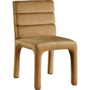  Color_Saddle -- Kai Saddle Velvet Upholstered Dining Chair IMAGE 1